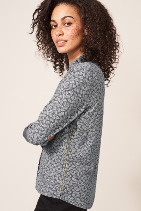 ANNIE JERSEY SHIRT GREY MULTI 3