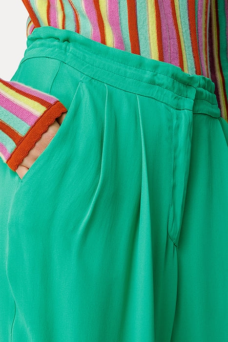 ECO FRIENDLY VISCOSE GEORGETTE PLEAT-FRONT JOGGING MOJITO 5