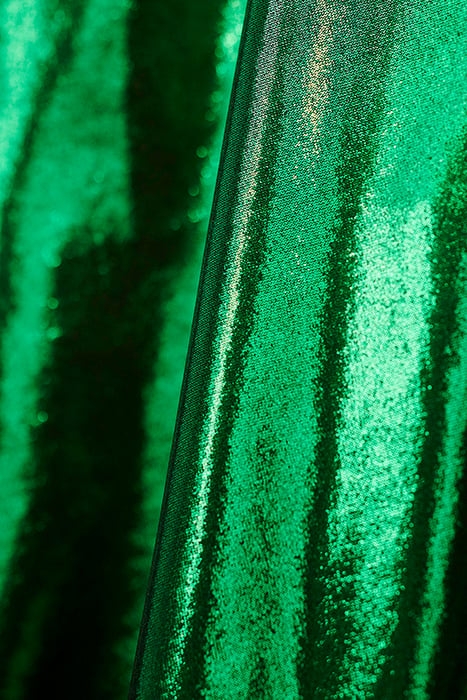 BANDEAU CHIC LAMINATED JERSEY VERDE 3