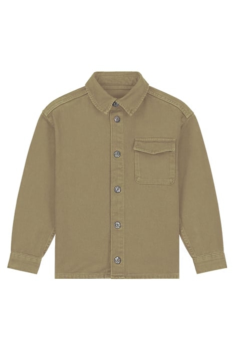 JACKSON DENIM SHIRT ARMY GREEN 1