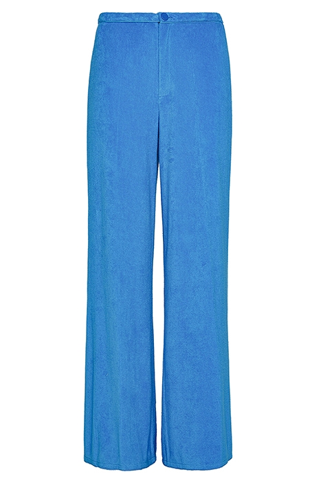 TERRY WIDE LEG PANTS GLICINE 1