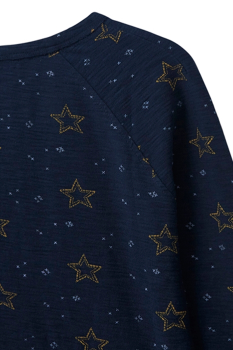 GLOIRA TEE NAVY PRINT 5