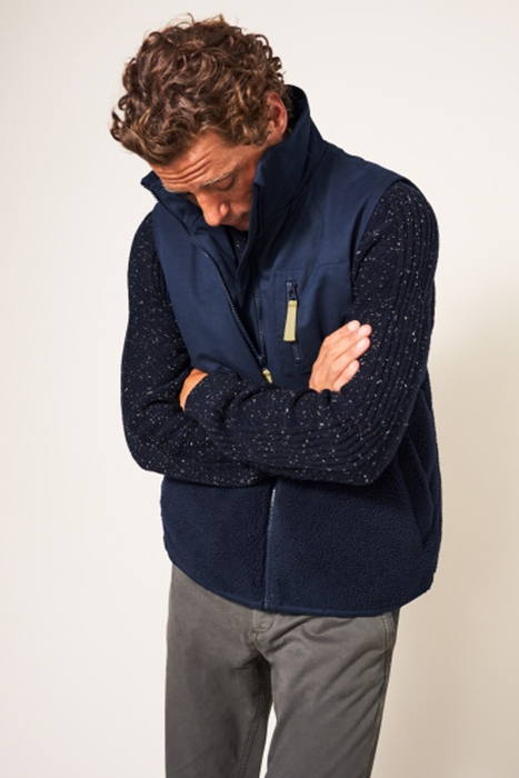 BARAN BORG GILET DARK NAVY 2