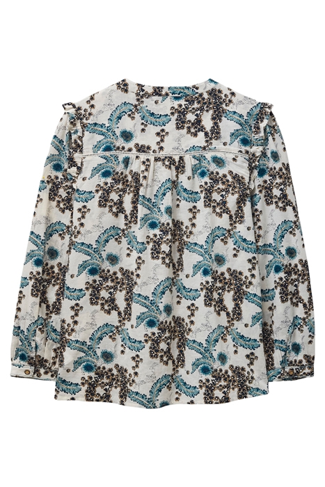 FLORINE SHIRT NATURAL MULTI 2