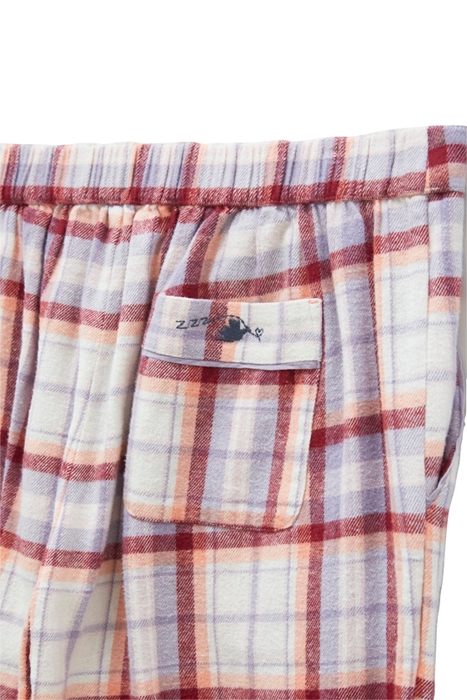 NINA ORGANIC BRUSHED PJ BOTTOM PINK MULTI 5