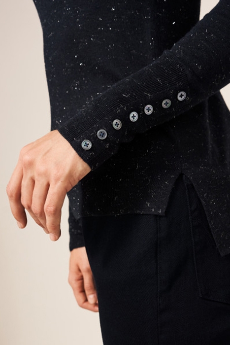 ROLL NECK KNIT CHARC GREY 2