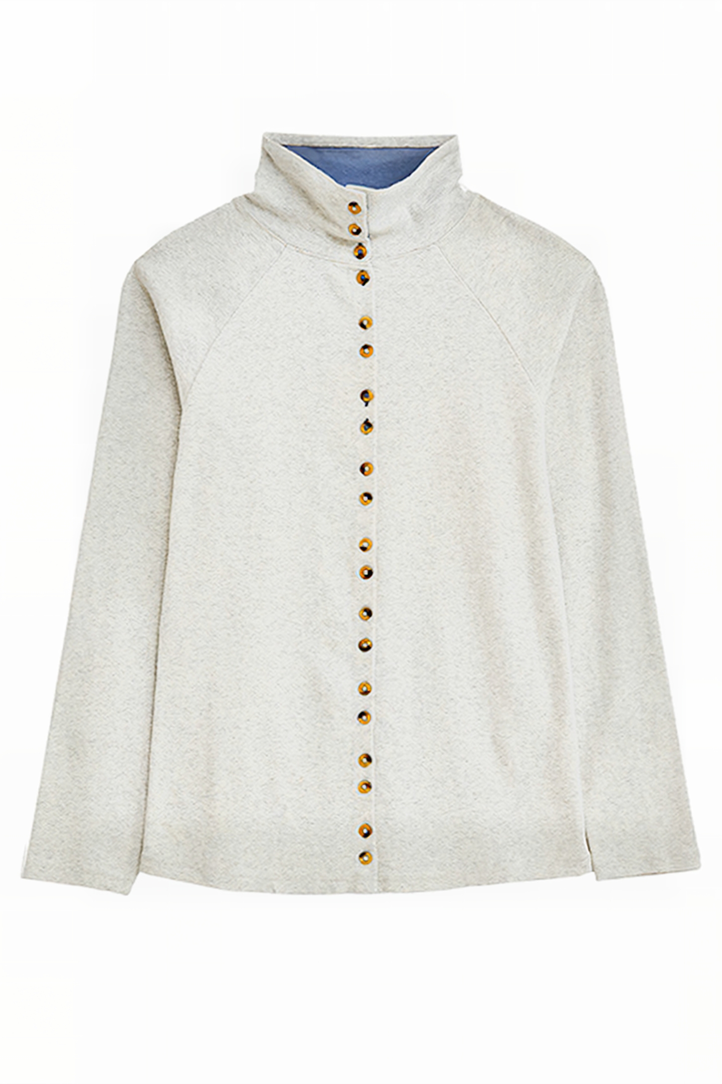 BILLY BUTTON THROUGH ROLL NECK GREY MARL 1