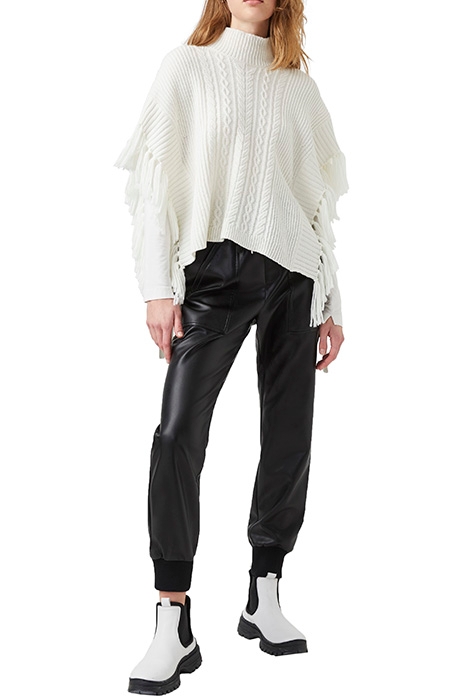 LACEY FRINGED KNITWEAR CLASSIC CREAM 2