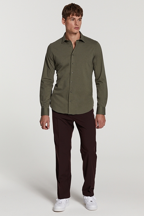 MEN PIQUE SHIRT PABLO GRAPE LEAF GREEN 4