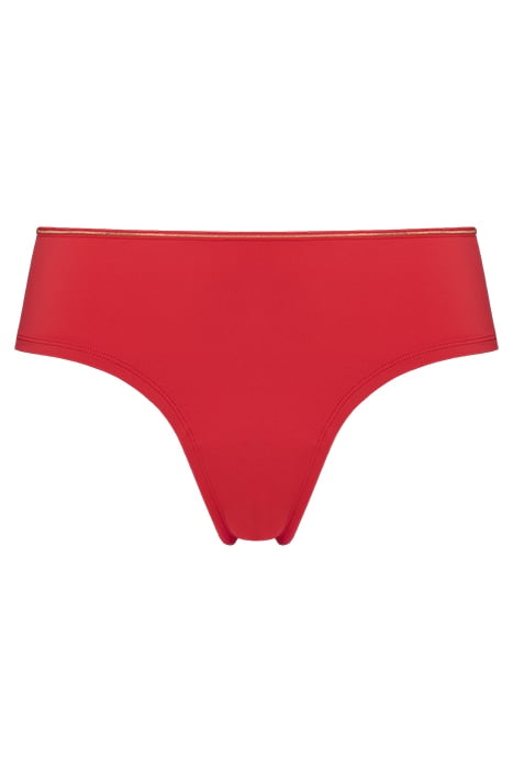 DAME DE PARIS POMEGRANATE AND GOLD BRAZILIAN BRIEFS 3