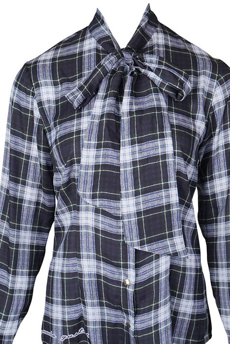 BLOUSE CHECKERED BLUE 2