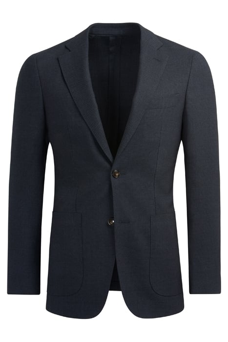 NAVY BIRD'S EYE HAVANA BLAZER 2