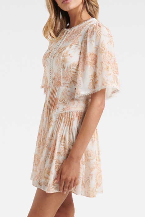 JADE ANGEL SLEEVE SKATER MINI GOLD ATHENA FLORAL 4