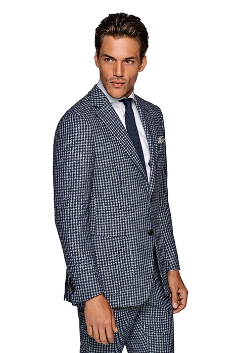 MID BLUE HOUNDSTOOTH HAVANA SUIT 2