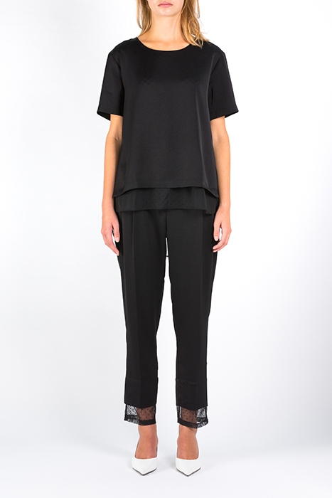 PARALLEL TROUSER BLACK POLKADOT 1