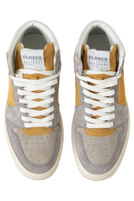 SNEAKER HIGH DARK GREY MELANGE 3