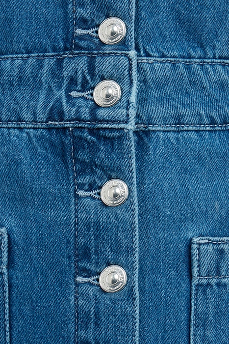 ELSIE DENIM DRESS INDIGO BLUE 4