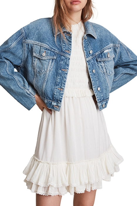 BETH PATCH JACKET WASHED INDIGO 6