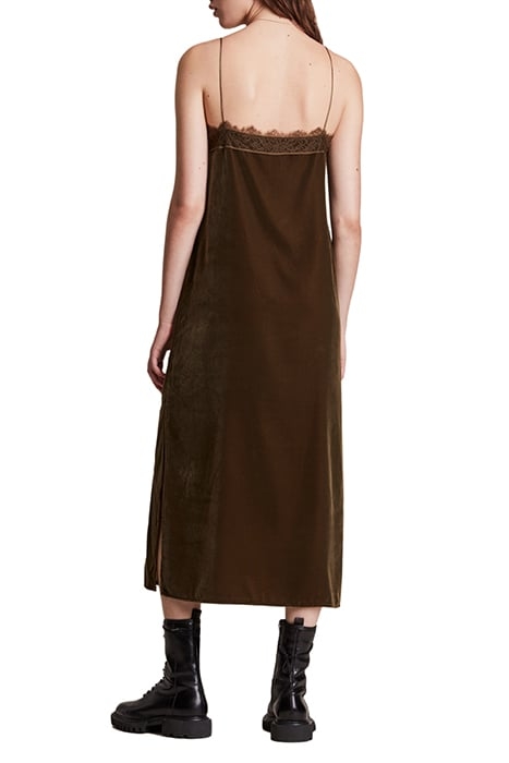 NOA DRESS KHAKI GREEN 2