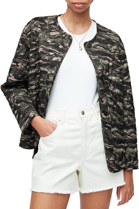 HALLIE LINER JACKET GREEN 1