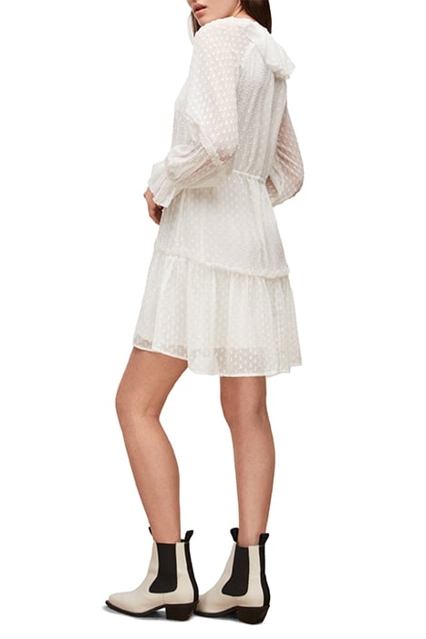 AVA DRESS ECRU WHITE 2