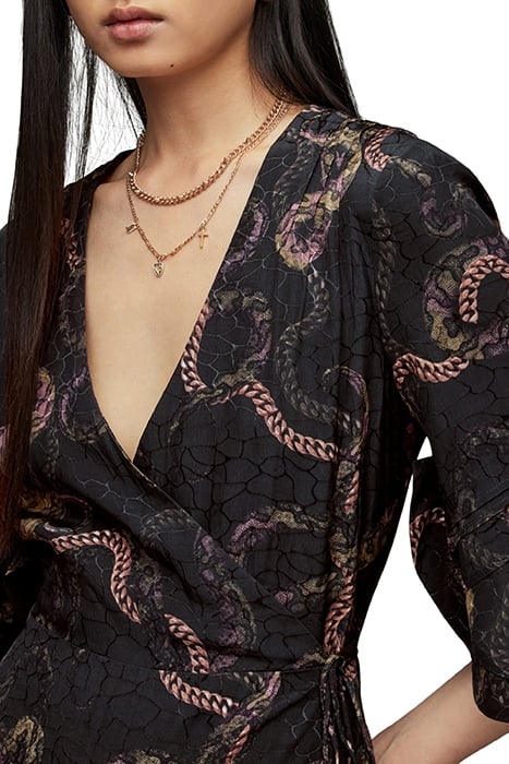 DELANA TEMPEST DRESS DEEP GREEN 4