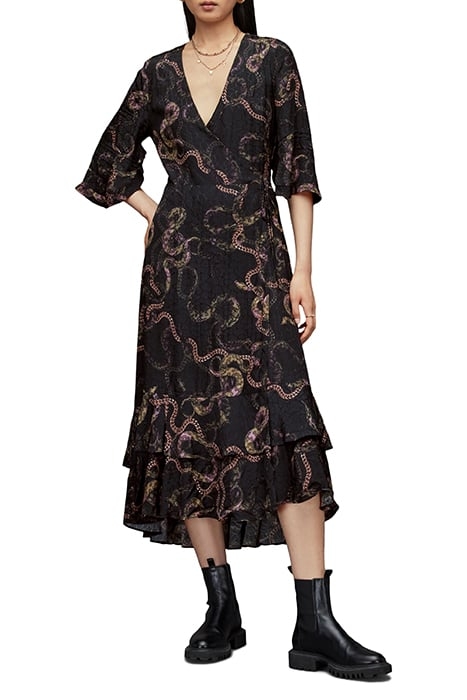 DELANA TEMPEST DRESS DEEP GREEN 1