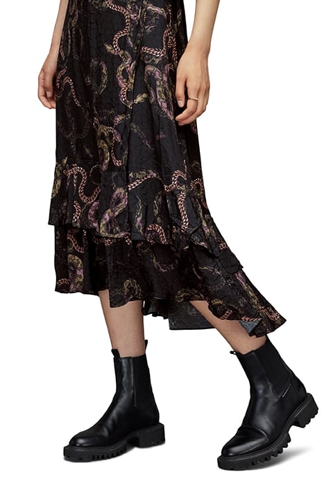 DELANA TEMPEST DRESS DEEP GREEN 5