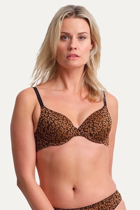 CO BRA TSHIRT LINDSEY PANTHER 2-TONE BLACK 2