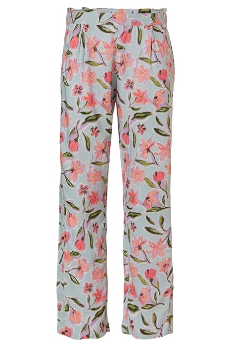 NW BO. TROUSERS MADDY PAINTED FLOWER PINK FLOWER 1