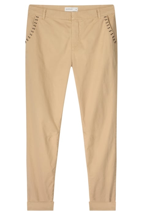 CHINO PANTS PEACHY FINE TWILL ALPACA 4
