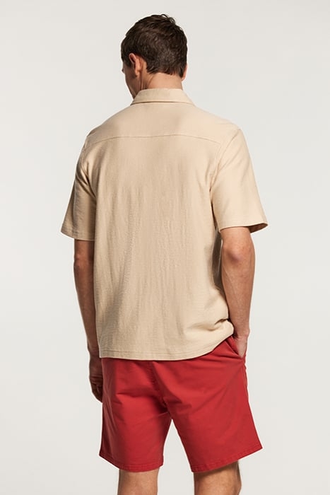 ALEC SHORTSLEEVE SHIRT BEACH BEIGE 3