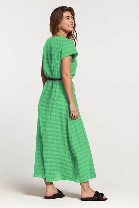 BRAZIL DRESS TASMANIA STRIPE FRESH GREEN 4