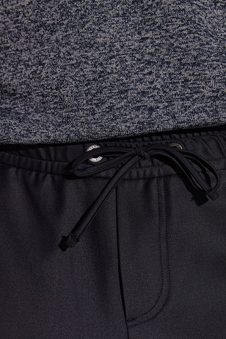 NAVY FLANNEL JOGGERS 7