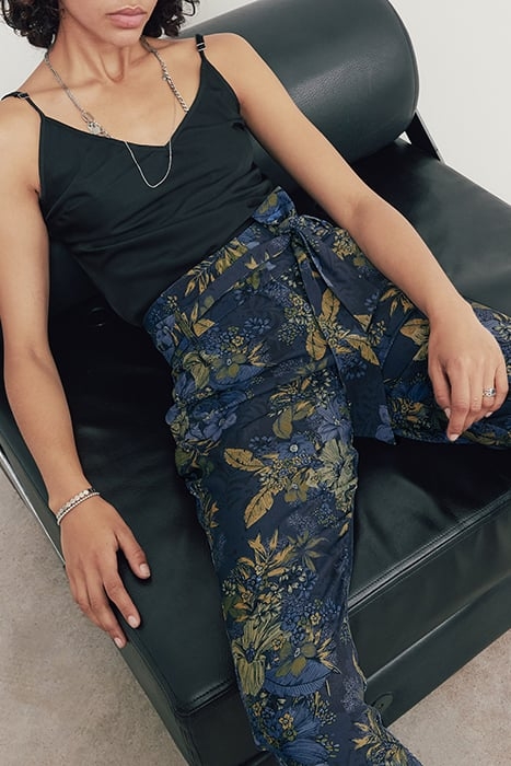 FLORAL PRINT HIGH-WAIST JOGGERS 4