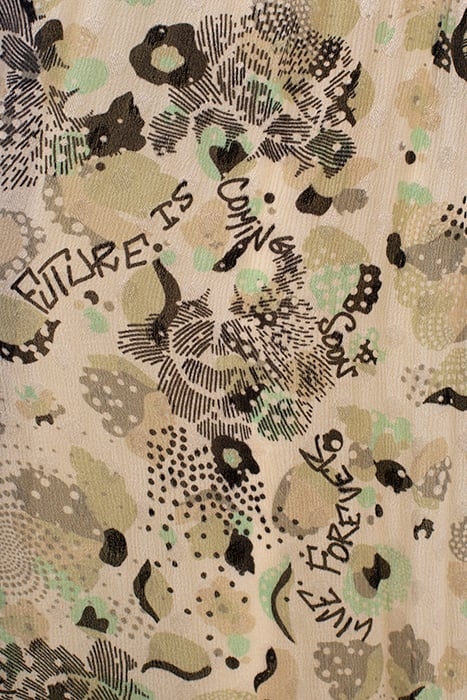 FLORAL ARMY PRINT MIDI DRESS 6