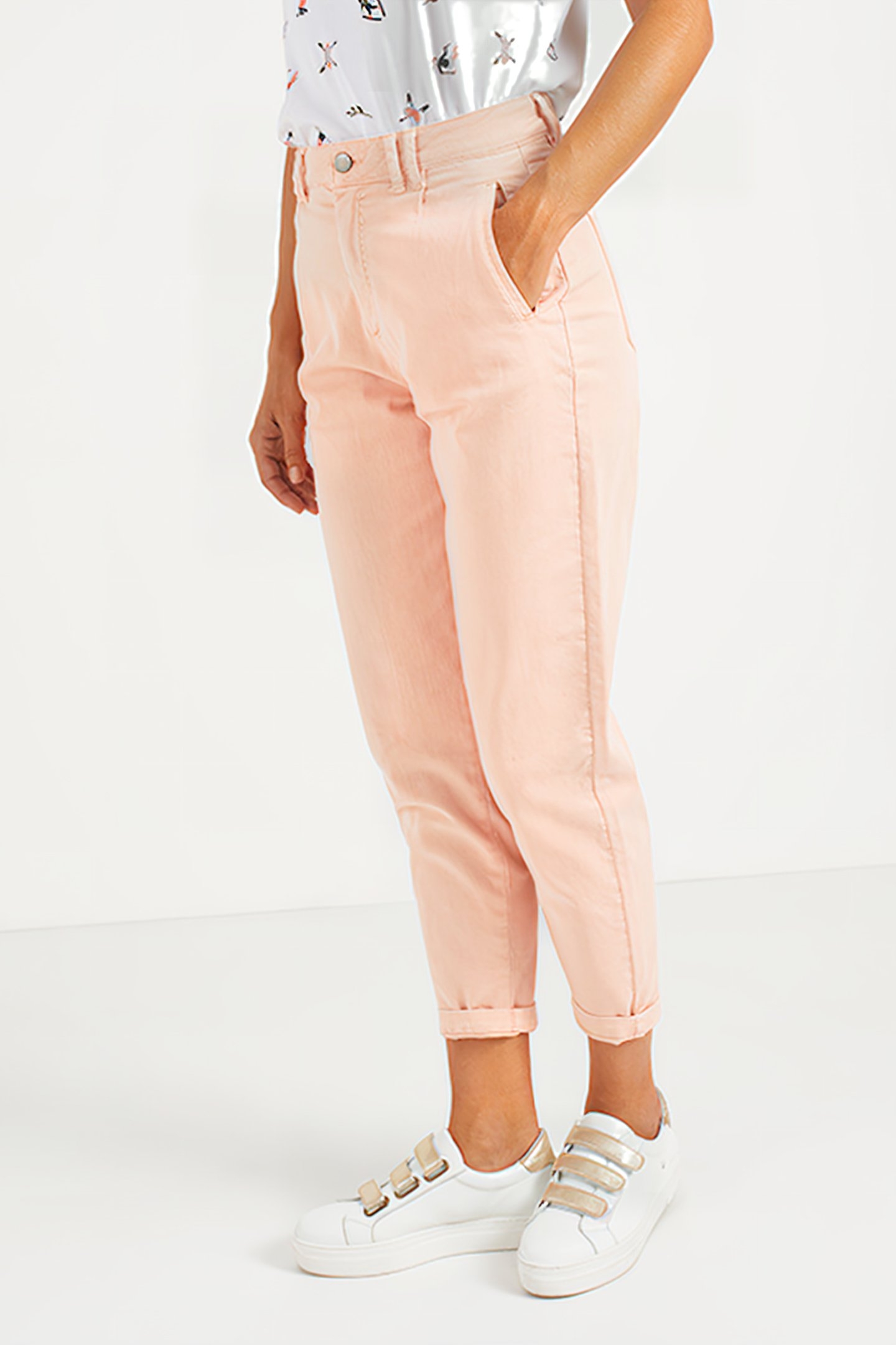 SWEET PINK SLOUCHY JEANS 1