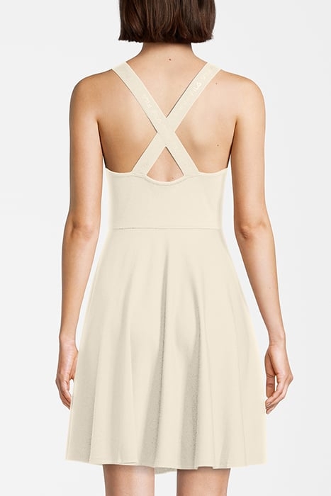 TELDAU SKATER DRESS ANTIQUE WHITE 3