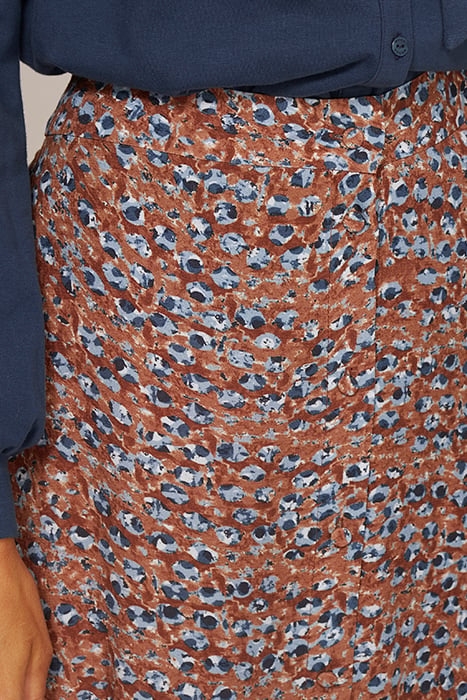 FULL BUTTONED SKIRT BROWN 4