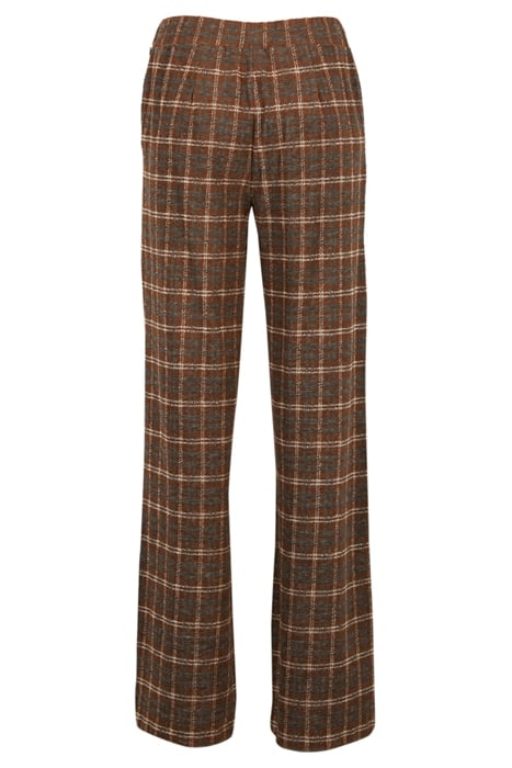 CLASSIC PANT CARREAUX BROWN 4