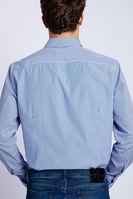 SF LS BTN DWN BROOKLYN SHIRT BLUE 3