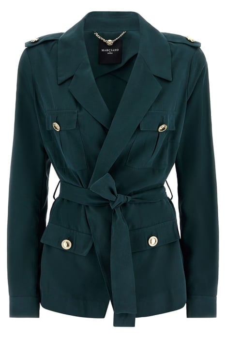 MALIKA JACKET CHENILLE GREEN 4