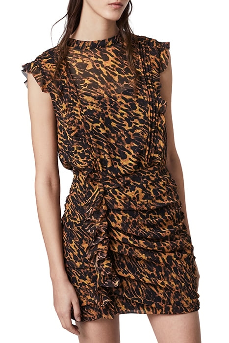 HALI AMBIENT DRESS BROWN 4