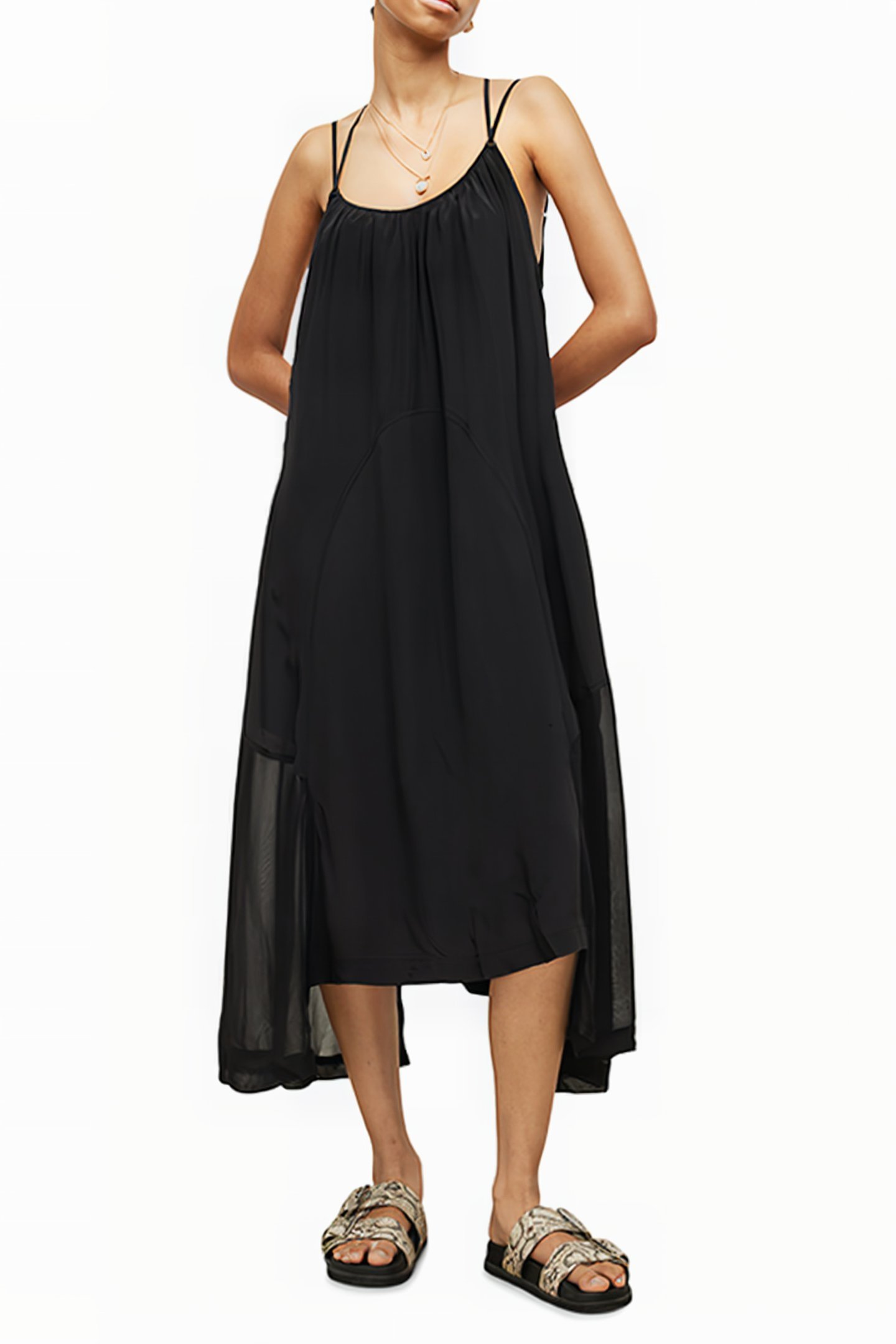 AREENA DRESS BLACK 1