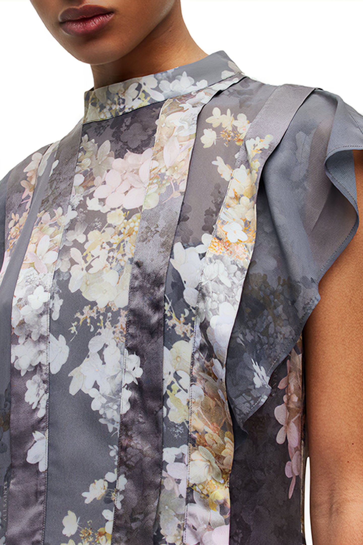 FLEUR VENETIA DRESS CONCRETE GREY 6