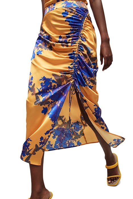 CARLA VENETIA SKIRT ORANGE 5