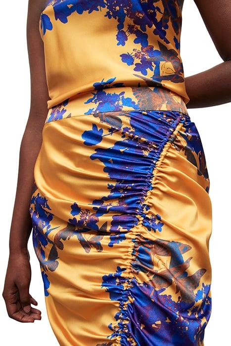 CARLA VENETIA SKIRT ORANGE 6