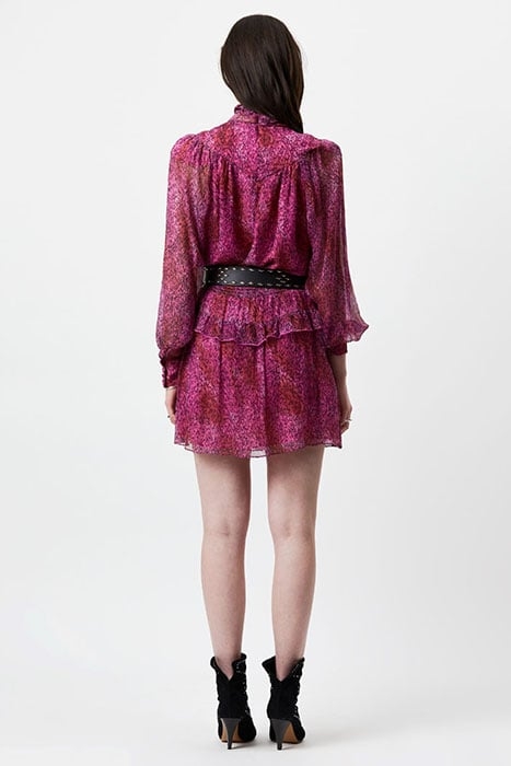 DELWIN PRINTED SHORT SKIRT MULTICOLOUR 3