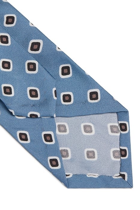 LIGHT BLUE GRAPHIC TIE 2