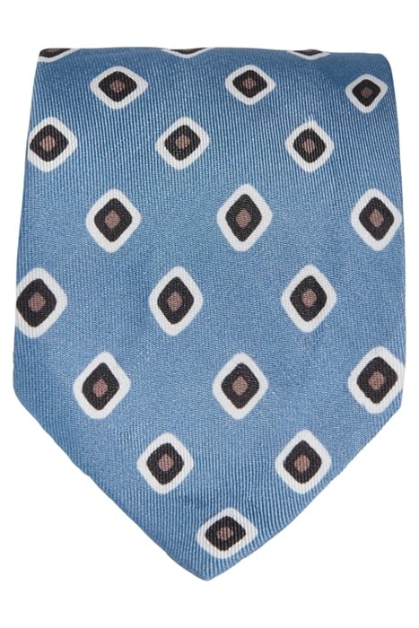 LIGHT BLUE GRAPHIC TIE 3